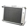 3-Row Aluminum Racing Radiator for Chevy Olds Pontiac SBC V6 (1971–1987)