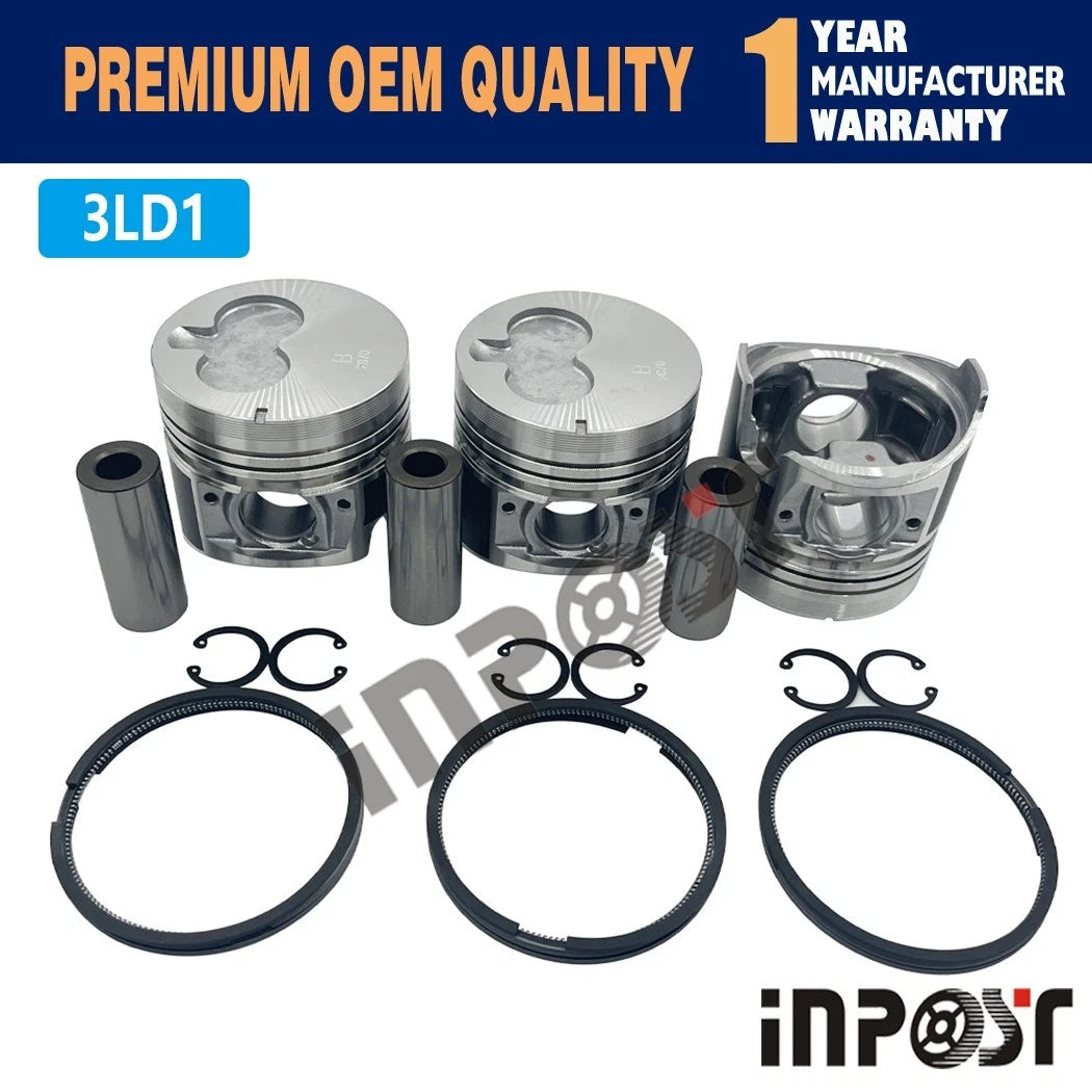 3LD1 Overhaul Rebuild Kit for Isuzu DOOSAN DAEWOO SOLAR 035 Excavator