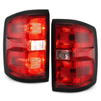 Halogen Tail Light Pair for Chevy Silverado & Sierra 1500 2500 3500 (2014–2019)