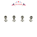 CNC Purple Billet Bumper Trunk Quick Release Fastener Kit for Universal Fit