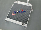 Aluminum Radiator for Jaguar Mark 2 MK2 MK II Daimler 2.5 V8 (62-67)
