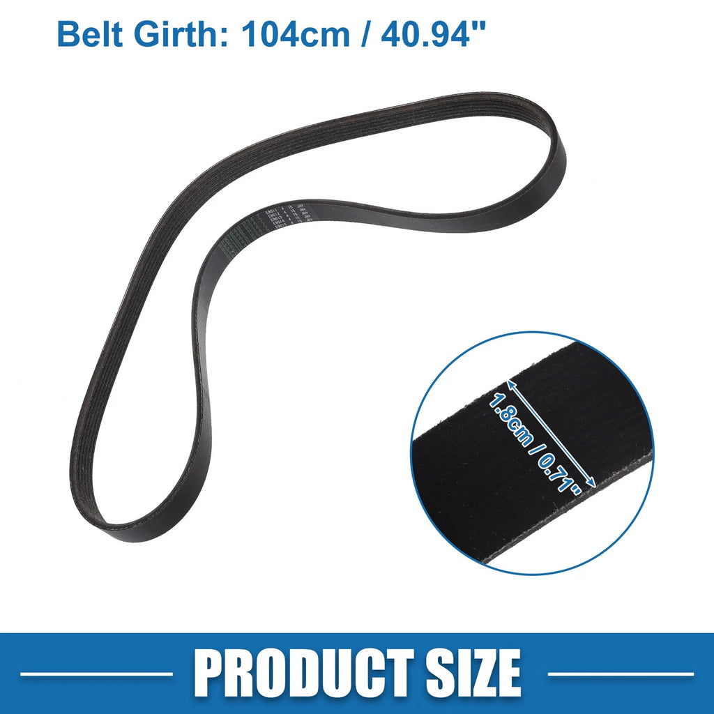 2pcs Serpentine Belt for Lexus RX 330 (2005) No. 9008091239/9008021040