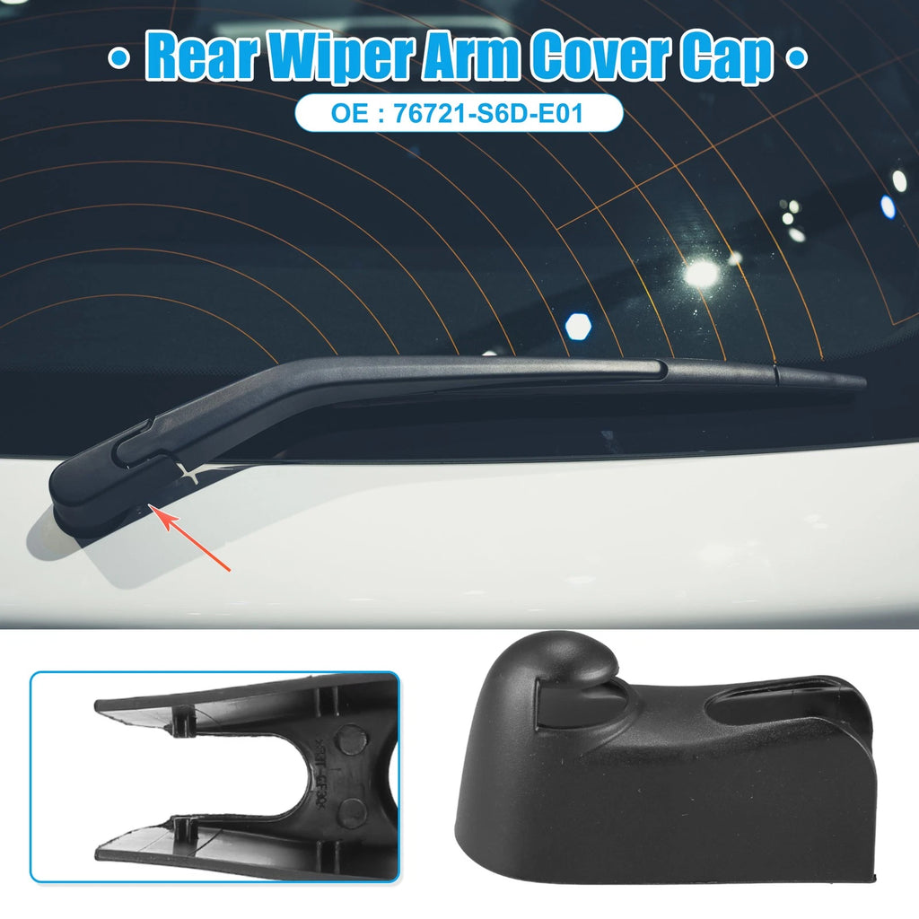 Rear Windshield Wiper Arm Nut Cover Cap for Honda Civic 3dr Si (2002–2005)