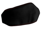 Leather Console Lid Armrest Cover for Jeep Grand Cherokee (1999–2004) Red Stitch