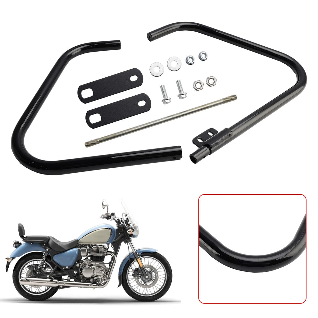 Engine Guard Crash Bar Frame Protector for Royal Enfield Meteor (2021–2024)