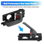 1 Pair Front Inner Door Handle for Hyundai Accent (2010–2017) 826101E000 826201E000