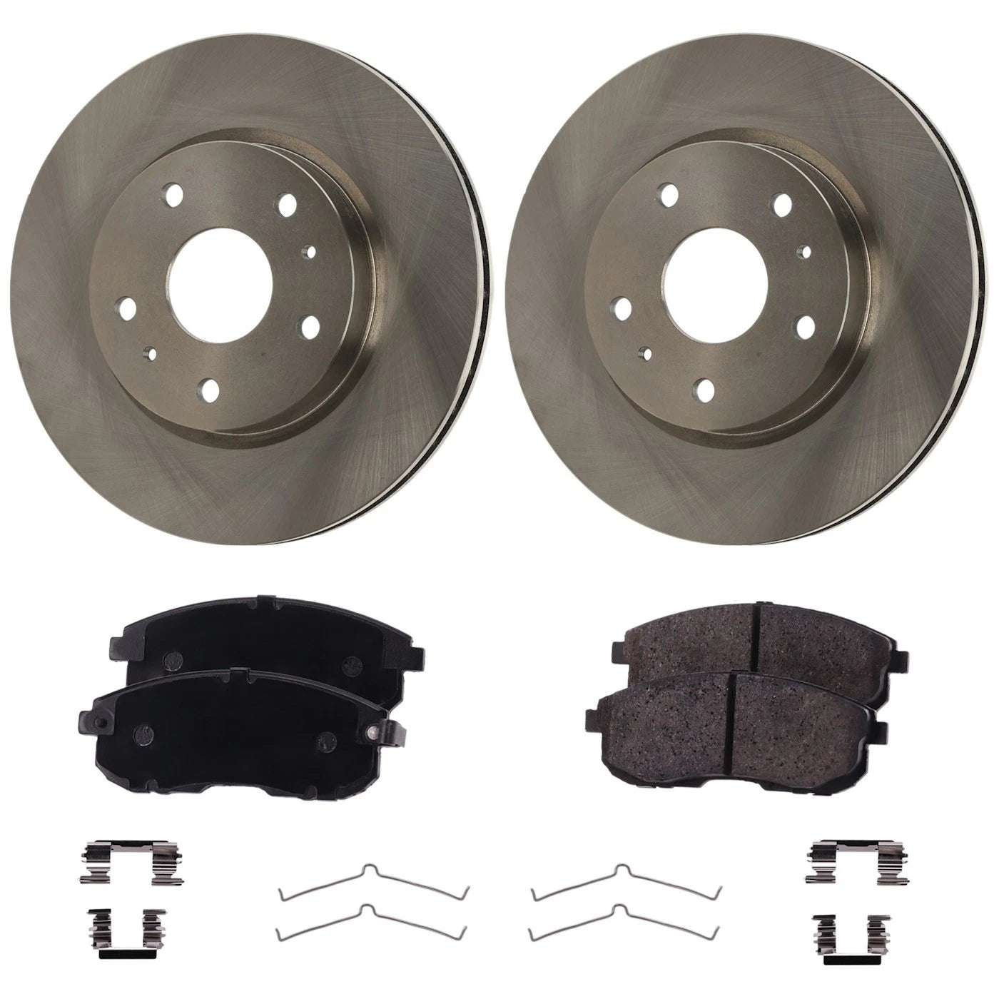 Brake Disc Rotors and Pads Kit for Suzuki SX4 (2007–2008)