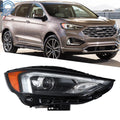 LED Headlight Assembly for Ford Edge (2019–2023) Black Housing Right