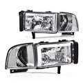 Set of 2 LED Headlights for Dodge Ram 1500 2500 3500 (1994–2002)