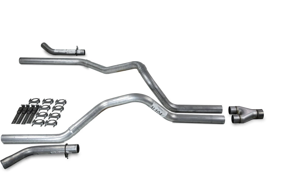 2.5" Dual Exhaust Kit Y Pipe for Chevy GMC 1500 (2015–2018)