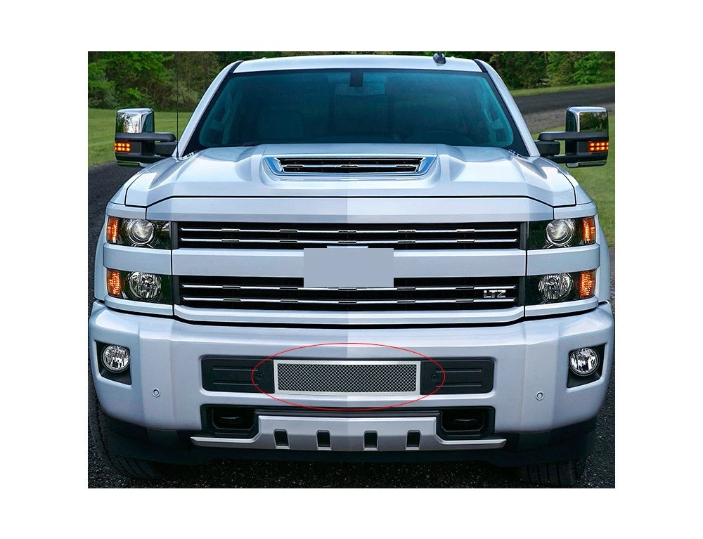Stainless Steel Mesh Grille for Chevy 2500HD/3500HD (2015-2019)
