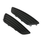 Front Upper Grille Replacement Set for Ford Focus (2015-2018) Black Mesh