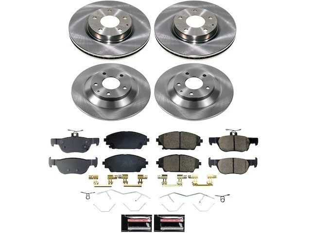 Front and Rear Brake Pad and Rotor Kit for Mazda CX-30 (2020–2023) BG388JD