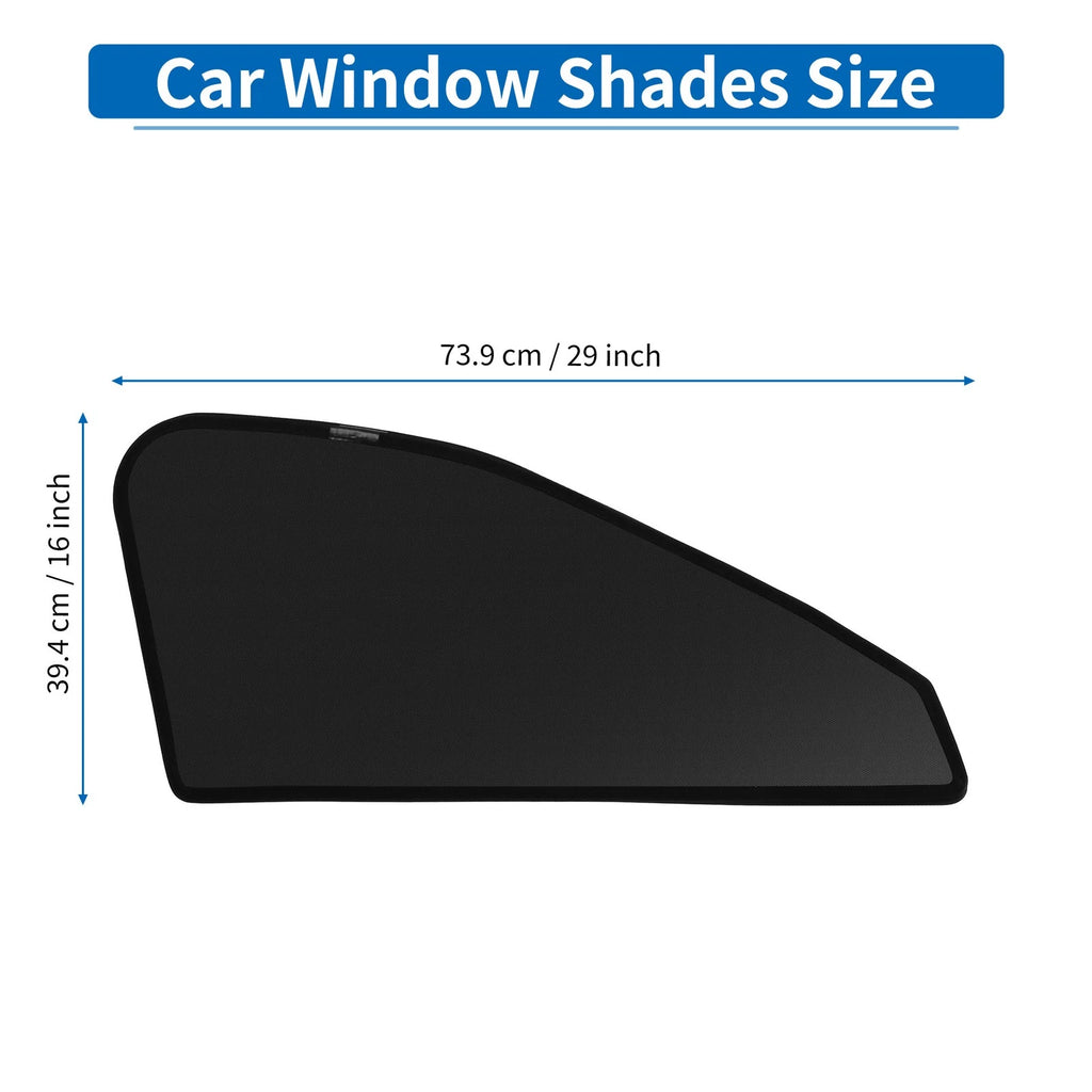 Car Window Cover for Mazda CX-5 (2017–2022) KFEP/KF5P/KF2P Net Black