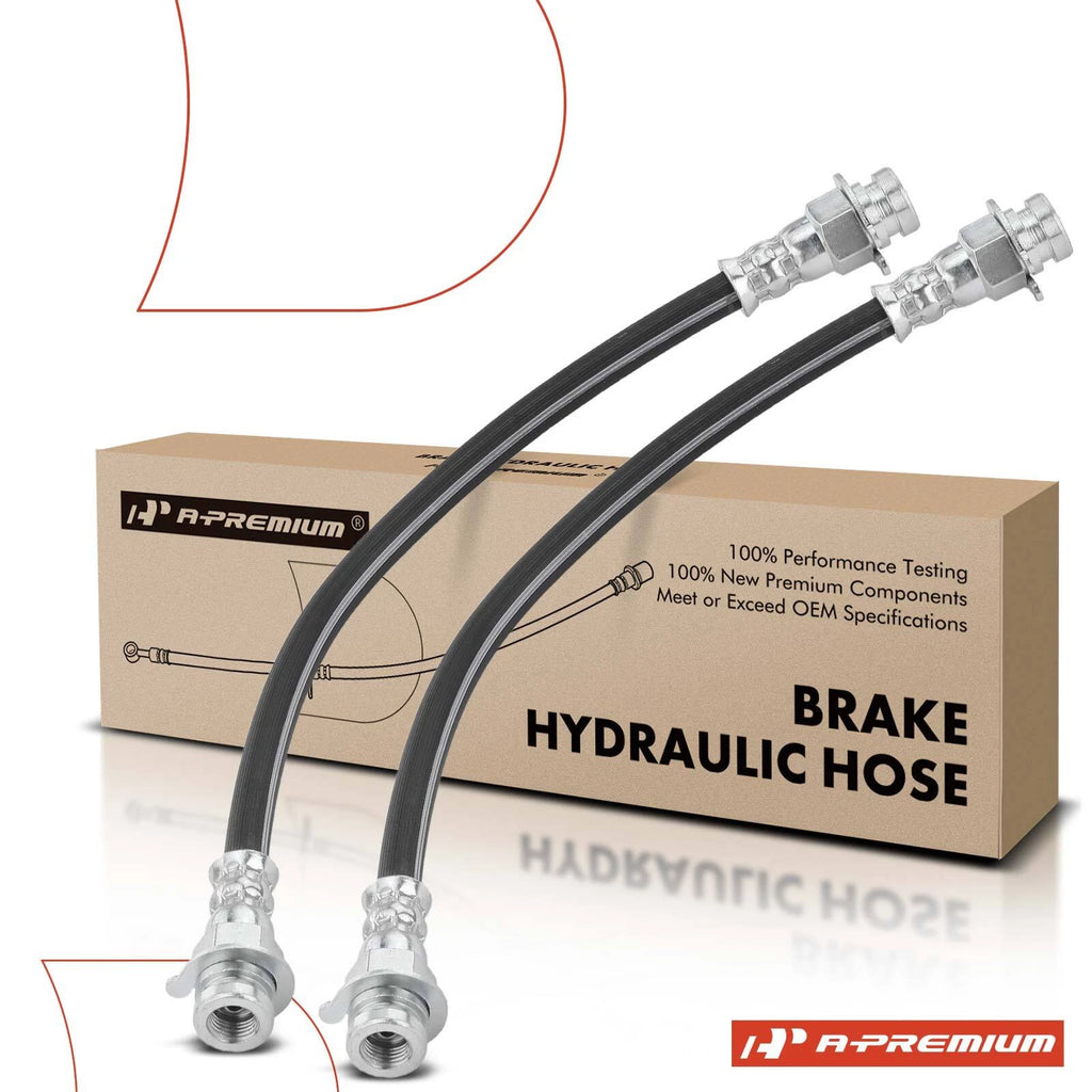 2X Front Brake Hydraulic Hose for Jeep CJ5 CJ5A CJ6 CJ6A Jeepster (1971–1986)