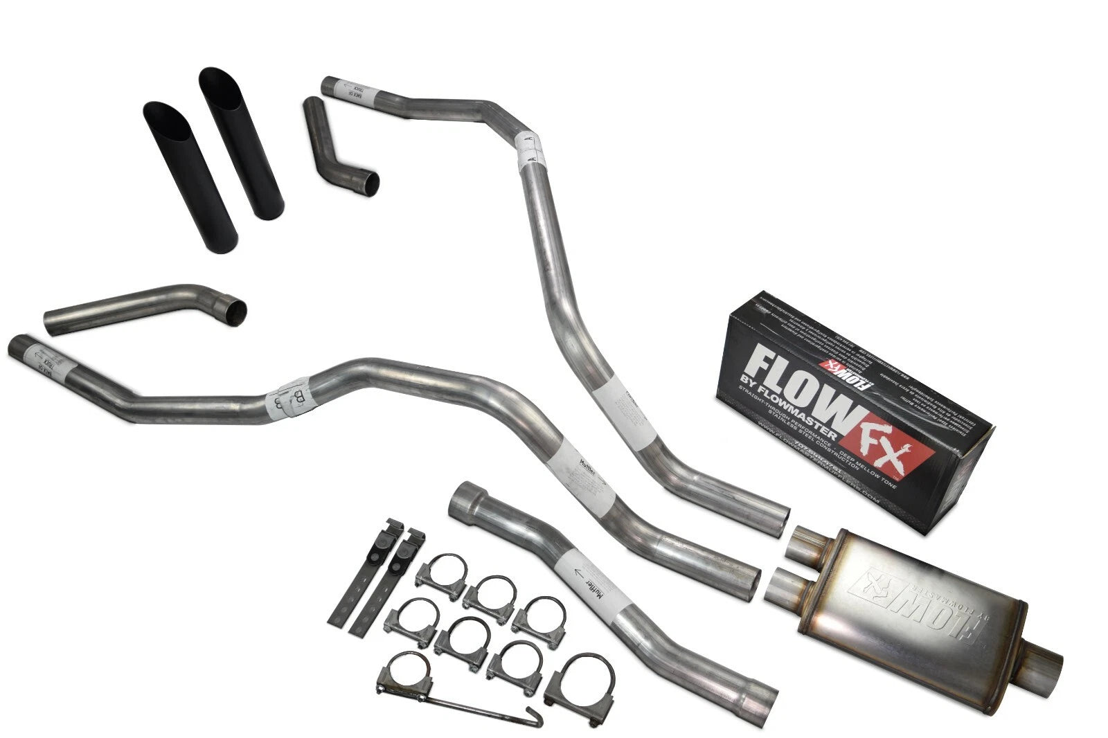 Dual Exhaust 2.5" Flowmaster Flow FX for Nissan Titan (2004–2006)