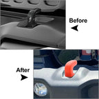 Front Bumper Tow Hook Cover Trim for Jeep Wrangler JK JL JT (2007–2023)