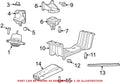 Engine Mount Isolator for Jeep Dodge (68252518AA)