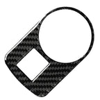 Carbon Black Headlight Switch Panel Cover Trim for Audi TT TTS TTRS (2008–2014)