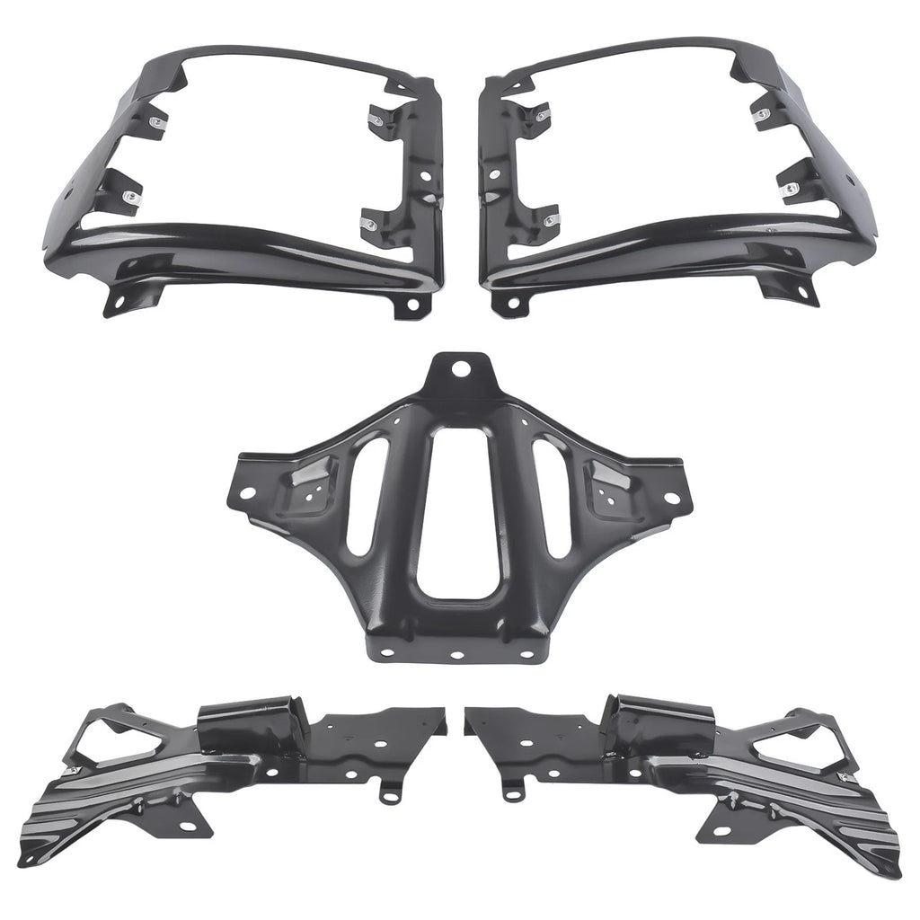 Front Bumper Support & Mount Bracket Set for Chevy Silverado 1500 (2016-2018)