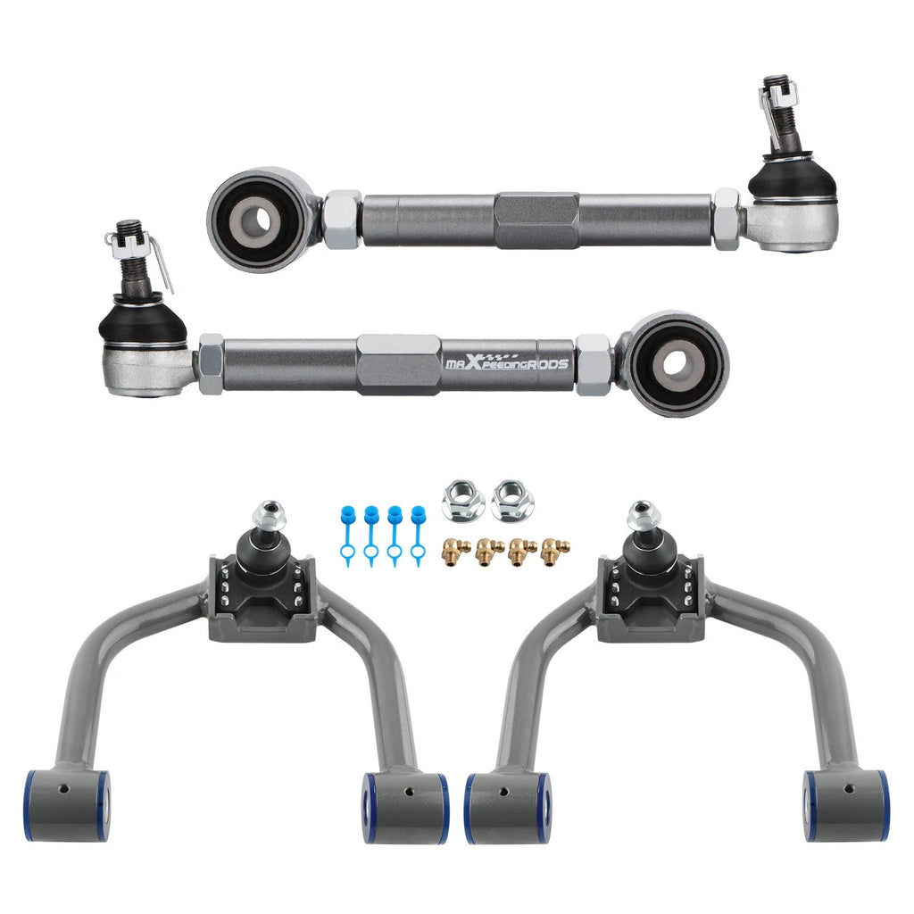 Set of 4 Adjustable Front Upper Camber Toe Arm Kit for Lexus IS300 (2001–2005)
