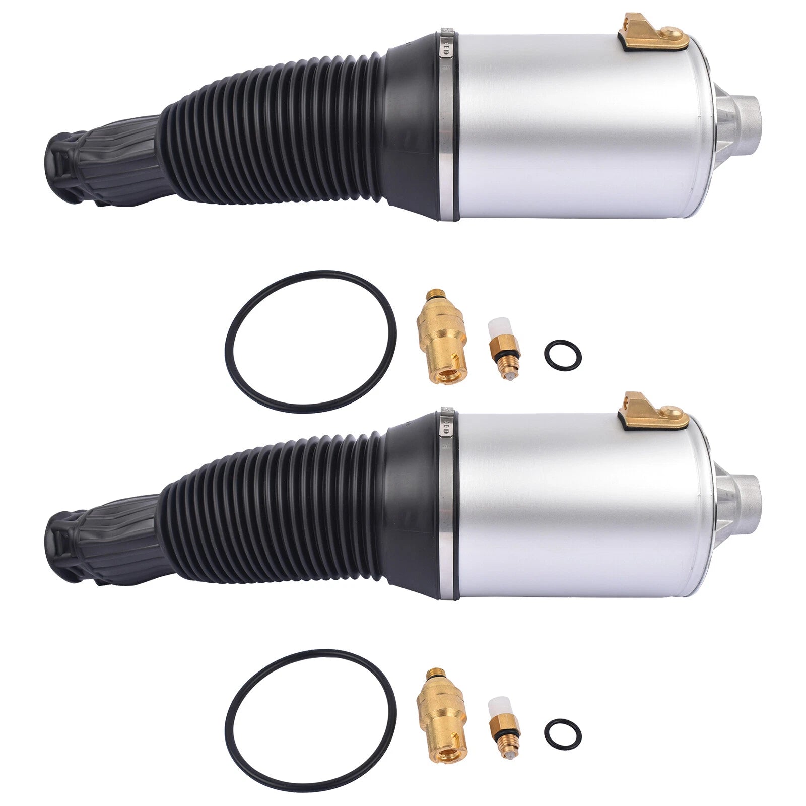 2X Air Suspension Springs for Audi A8 D3 Quattro (2003–2010) 4E0616040