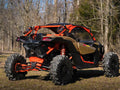 SuperATV Tubed Rear Lower Radius Arms for Can-Am Maverick X3 (2017–2023) - Black