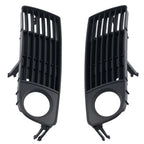 Pair Fog Lamp Grille Covers for Audi A6 C5 (1998-2001)