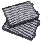 2X Activated Carbon Cabin Air Filter for BMW 525i 530i 528i 540i M5 (2001–2003)