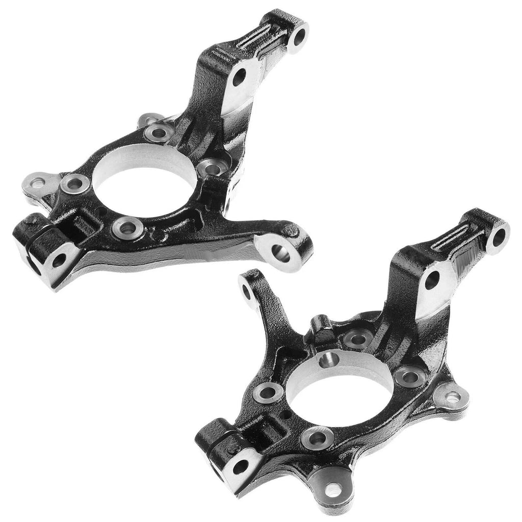 Pair Front Steering Knuckle for Hyundai Sonata (2015–2019) Kia Optima (2016–2020)