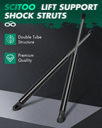 2 Hood & 2 Window Lift Supports Gas Struts for Pontiac Aztek (2001–2005)