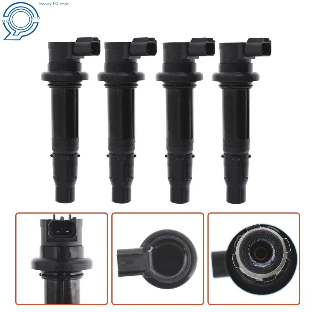 Set of 4 Ignition Coils for Yamaha YZF-R6 R6S R1 FZ1 VMAX 1700 (2006–2020)