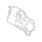 Starter Motor for Dodge Durango (OEM)