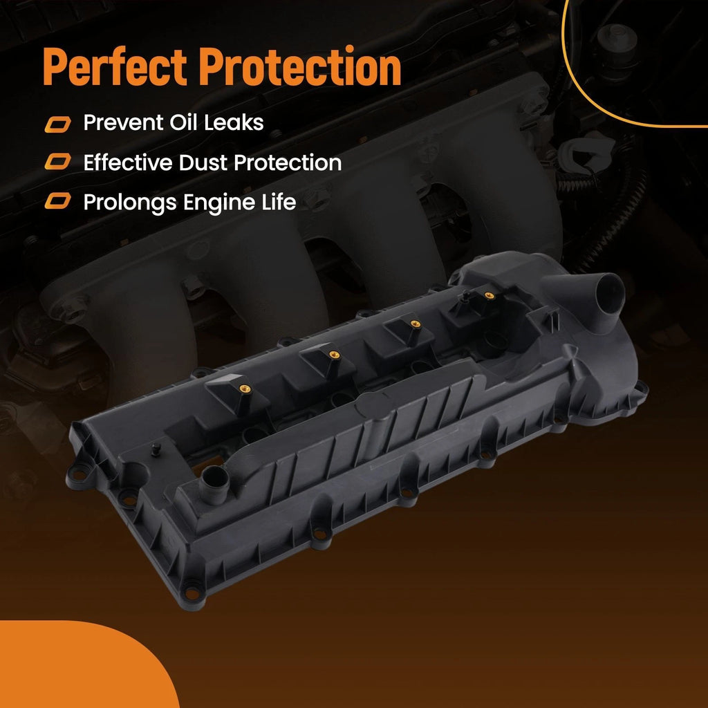 Engine Valve Cover LH for Land Rover Range Rover (2010–2019) LR032081 Black