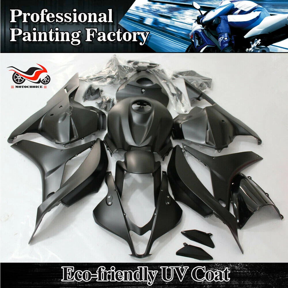 Matte Black ABS Injection Bodywork Fairing Kit for Honda CBR 600 RR (2009–2012)
