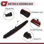 Red LED Third Brake Light for Buick Rainier (2004–2007) No.15201921 GM2890106