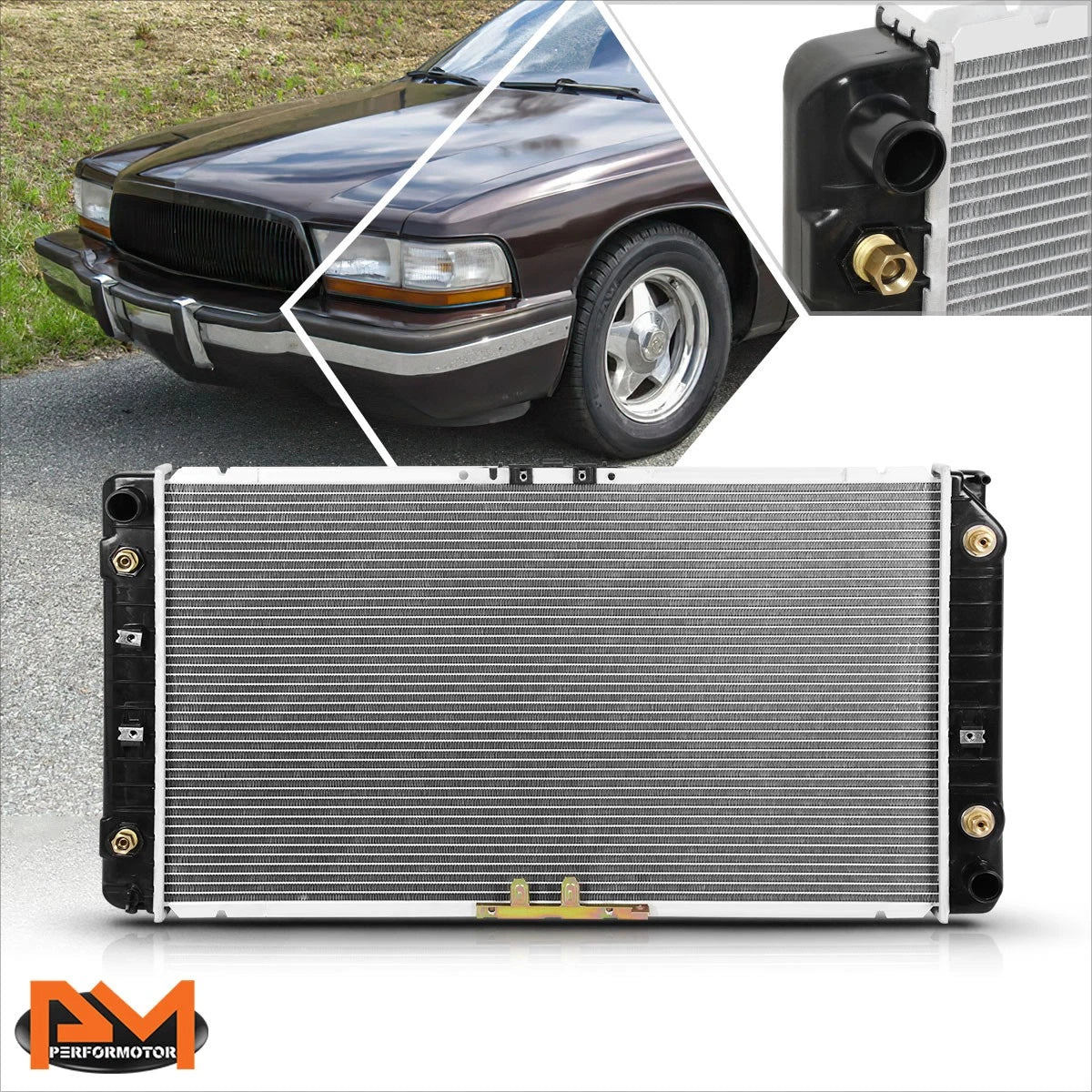 Aluminum Radiator DPI-1517 for Buick Roadmaster/Chevy Fleetwood Impala (1994–1996)