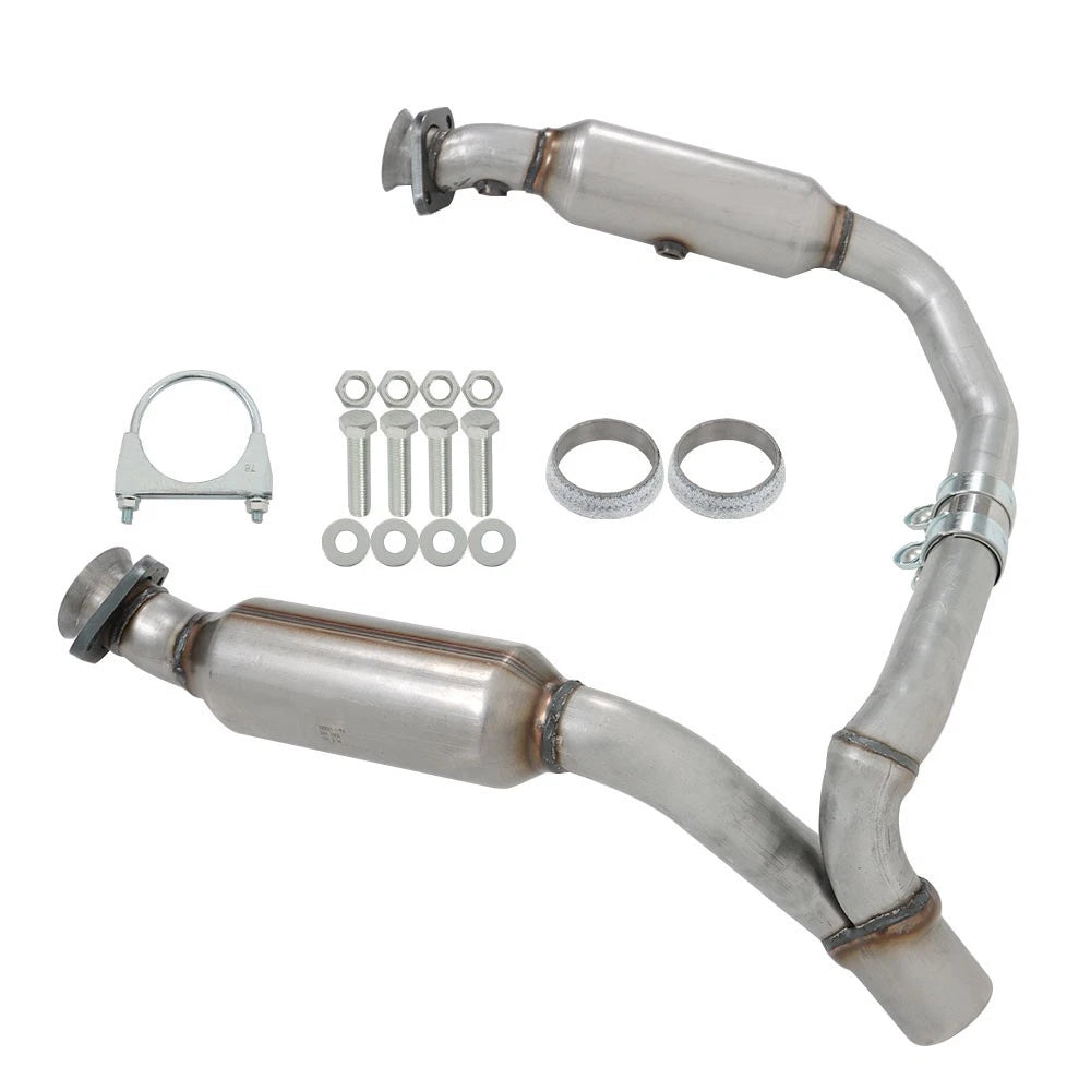 Y Pipe Catalytic Converters for Dodge RAM 1500 (2009–2016) Stainless Steel