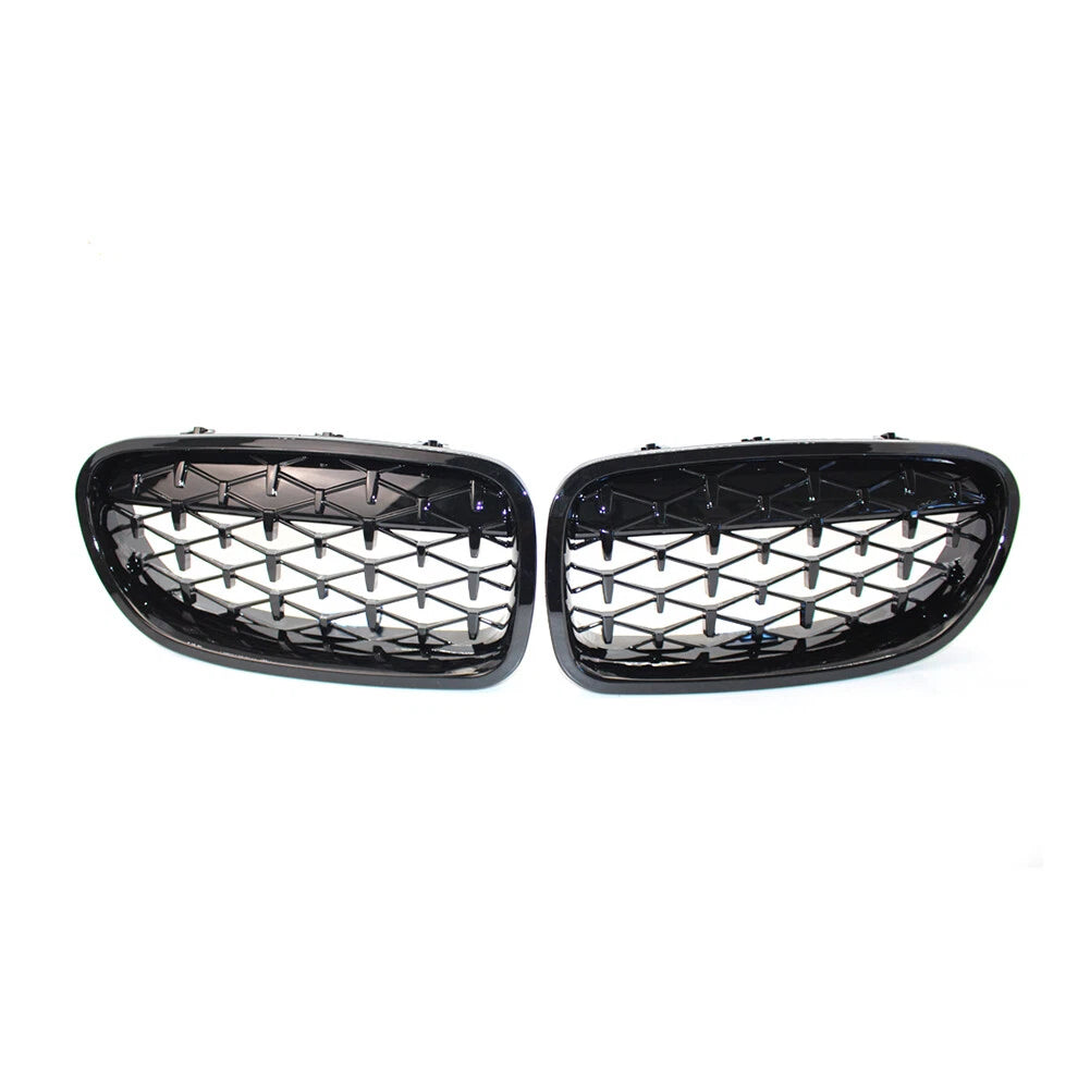 Front Kidney Grill Diamond Grille for BMW 5 Series F10 F18 (2010–2017)