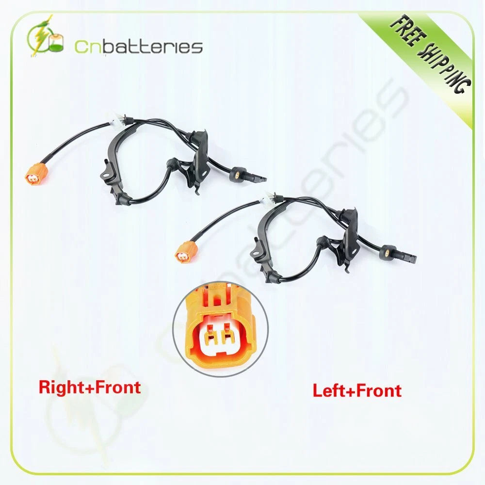Pair Front ABS Wheel Speed Sensor for Acura TSX (2004–2008) & Honda Accord (2003–2007)