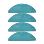 4X Mop Cloths for Conga M50 Robot Vacuum (Replacement Microfiber)