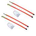 2X 24" Orange Blade Markers for Western (Replaces 62595)