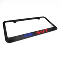 Metal License Plate Frame Black for Ford SVT Special Vehicle Team (2000–2004)