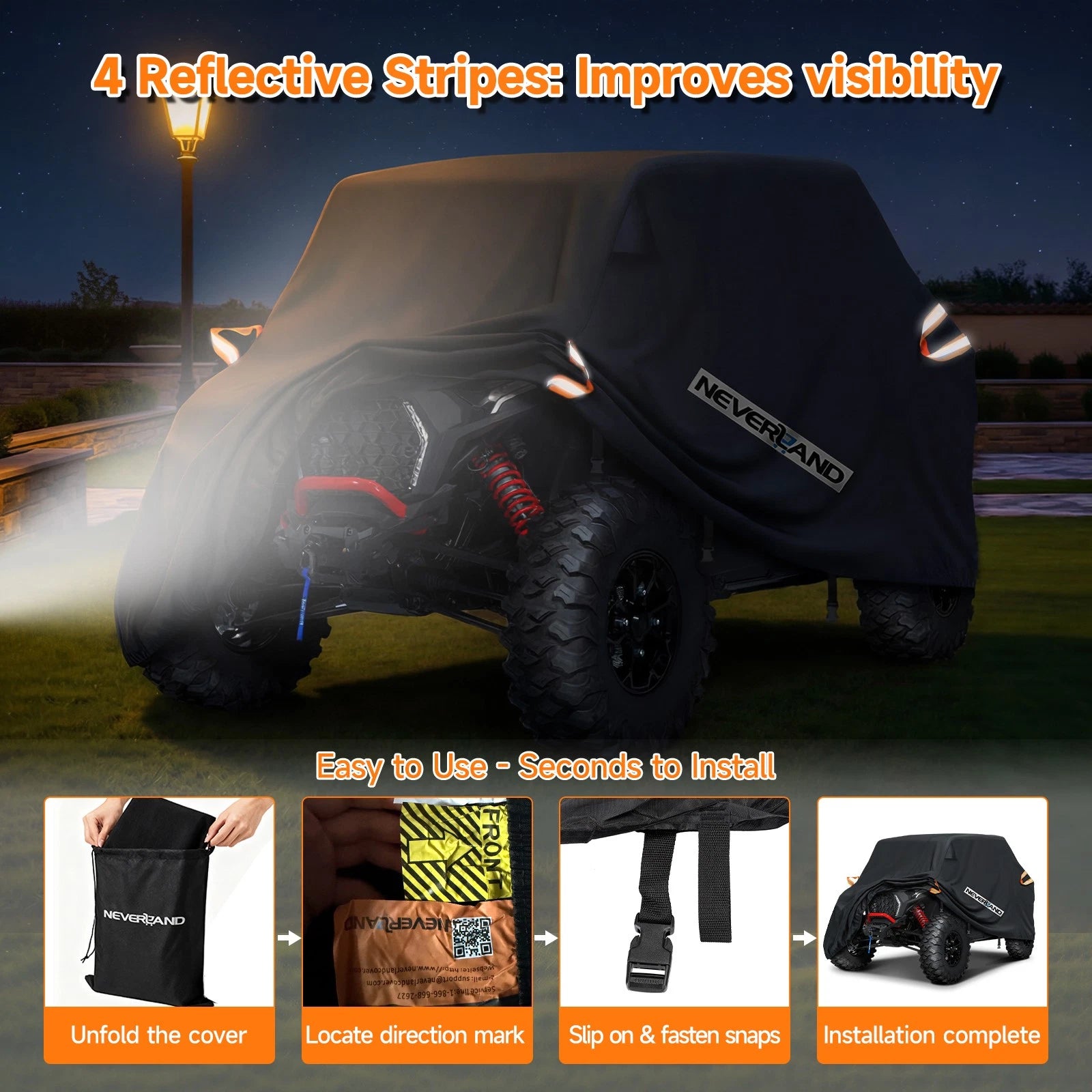 Utility Vehicle Cover for Can-Am Maverick X XC DPS 1000R (2013–2023)