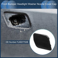 Front Right Washer Nozzle Cover Cap for Volkswagen Touareg (2007–2010) 1 Pcs Black