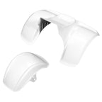 Set of 2 Front and Rear Fenders for Honda ATC70 (1978–1985) - ABS Painted White