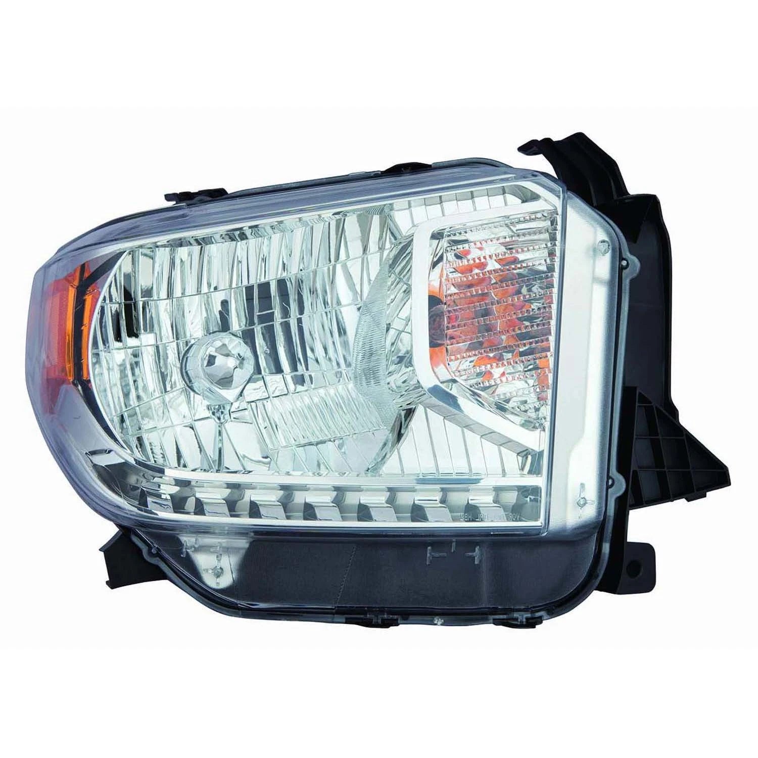 Replacement Passenger Halogen Headlight Assembly w/o Auto Level w/o LED Running