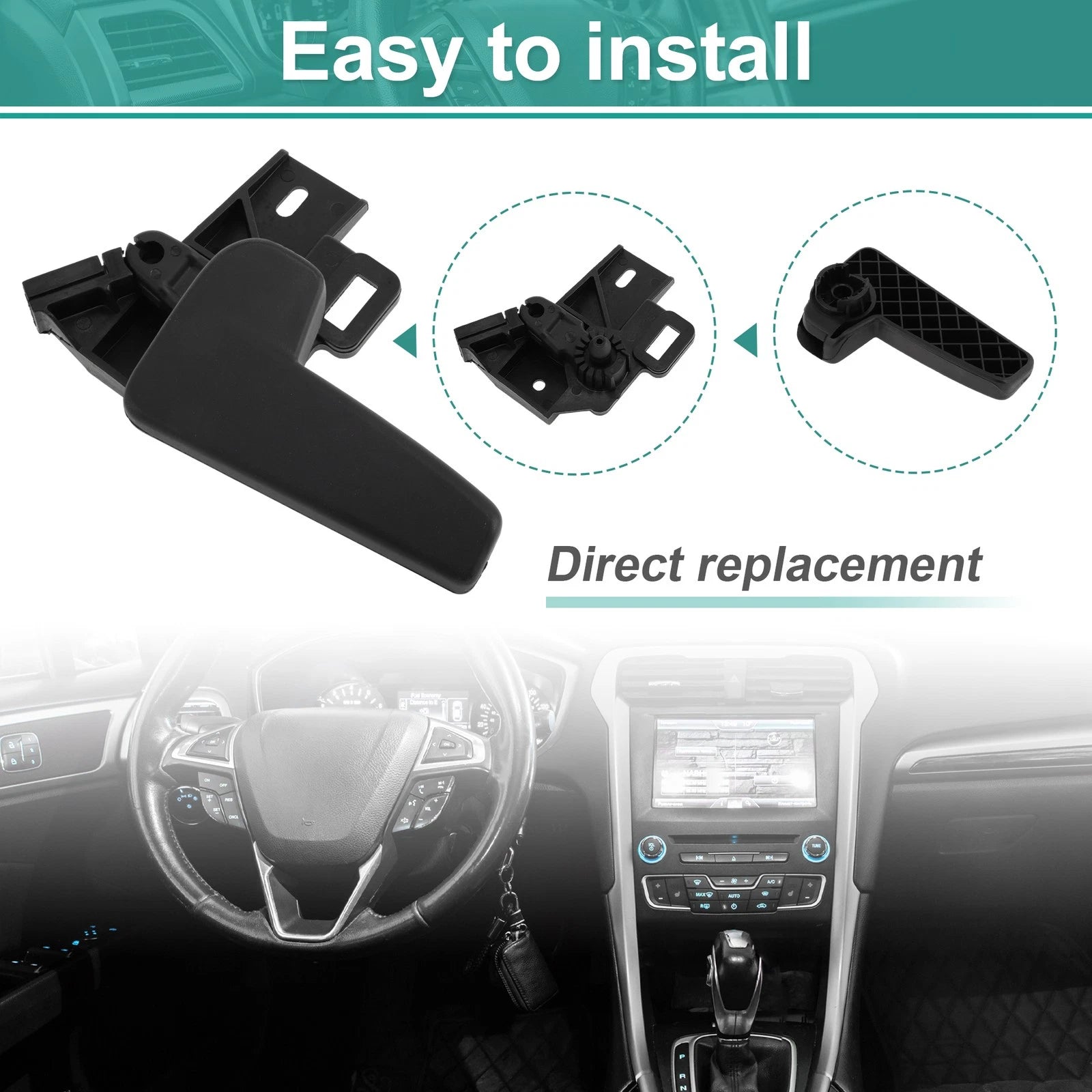 Hood Latch Release Handle for Volkswagen Sharan (2016–2022) No. 6R1823533