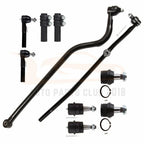 10pc Front Tie Rod Track Bar Kit for Dodge Ram 1500 2500 (1998–1999)