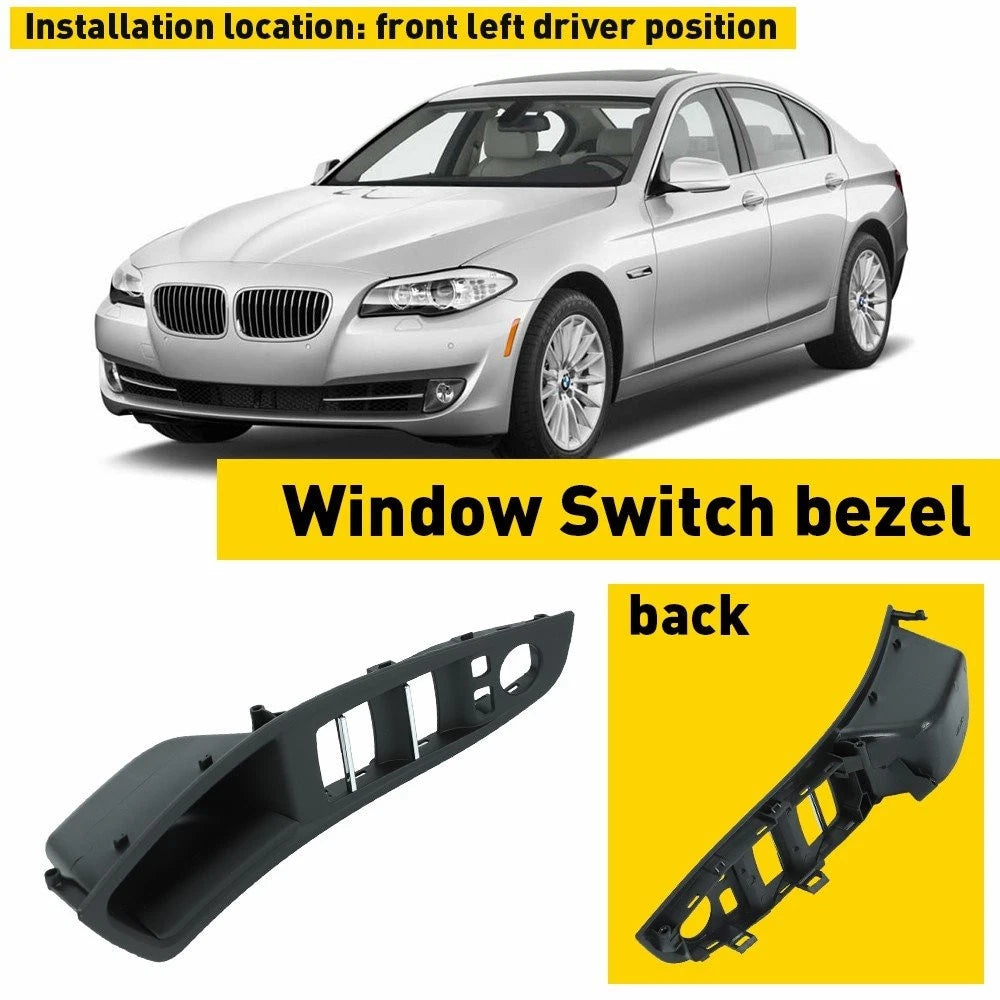 LH Door Handle Recessed Grip Switch Panel for BMW 525i 523i 528i 530i 535i (2010–2016)